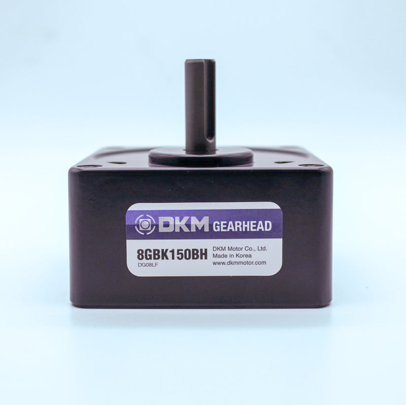 DKM Gearhead 8GBK150BH 150:1 Gear Ratio Gearbox 25 W Induction Motor