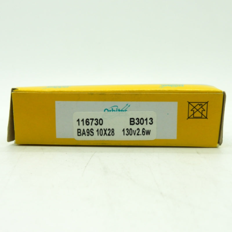 Pack of 10 Orbitec 116730 B3013 Incandescent Lamp