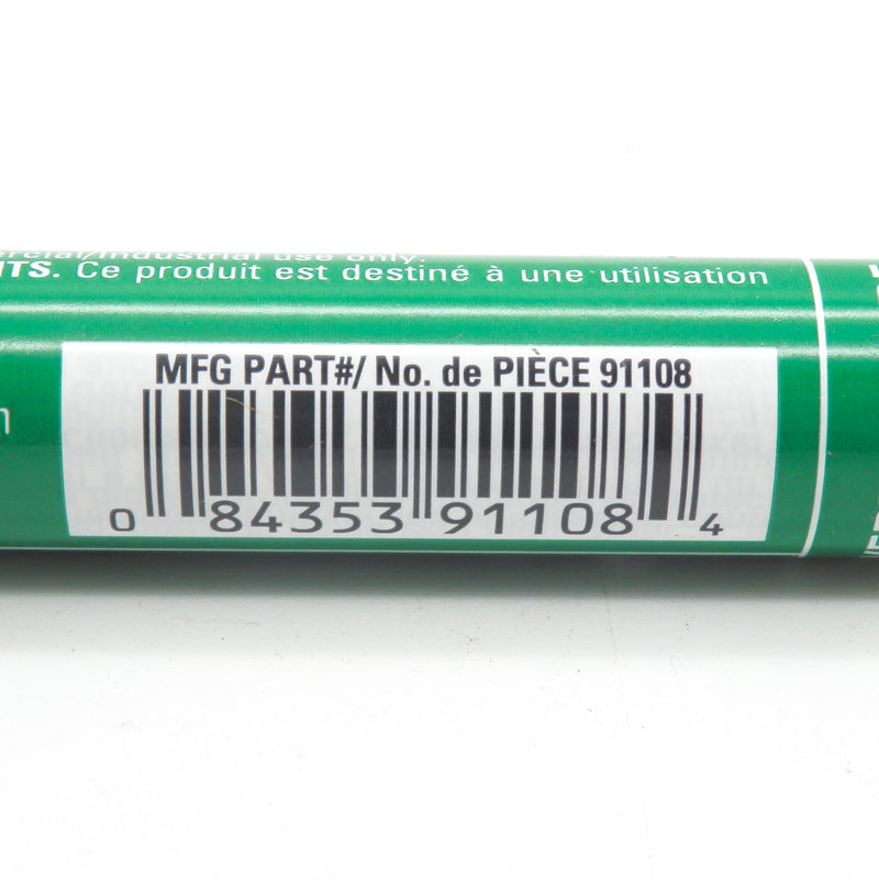 Dykem 91108 Rinz-Off Green Medium Tip Temporary/Removable Marker