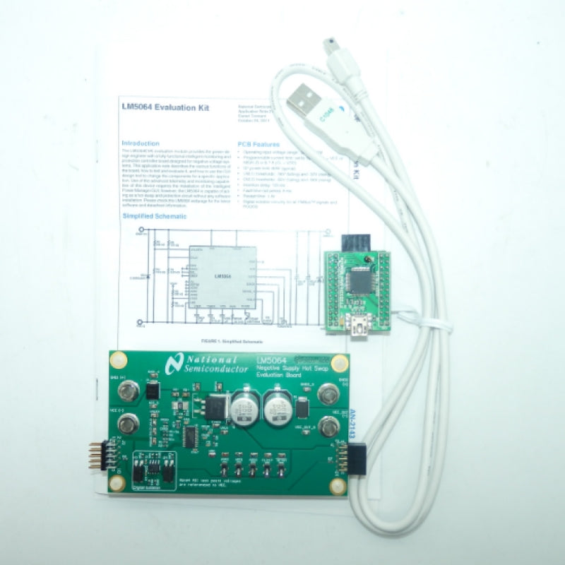 Texas Instruments LM5064EVK Evaluation Board for the LM5064