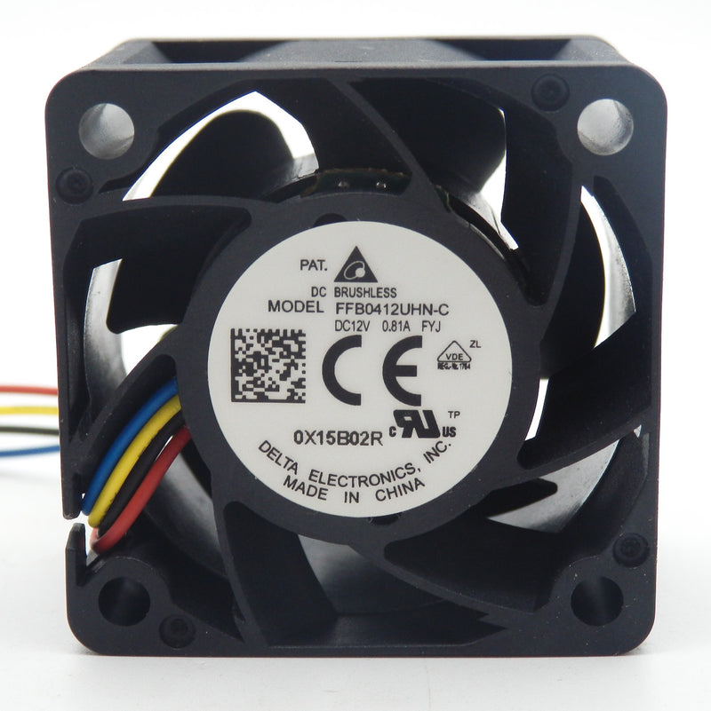 Delta Electronics FFB0412UHN-C 40x40x28mm 12VDC DC Tubeaxial Fan