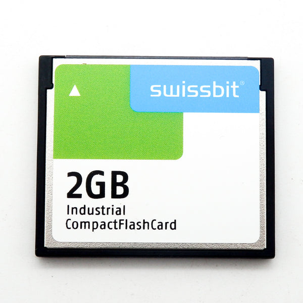 Swissbit SFCF2048H1BO2TO-I-M0-543-ALU 2GB Industrial Compact Flash Card