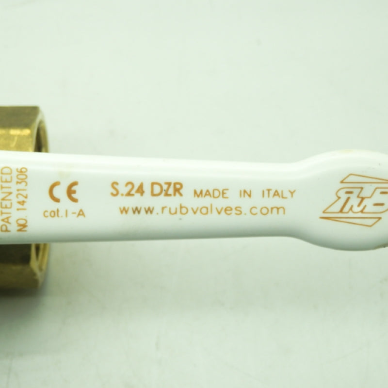 RuB Valves S.24 DZR 1/2" - 4" EN 10226-1 Ball Valve