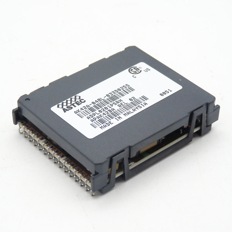 Astec AK42A-048L-033D025S 15W 48V 3.3/2.5V DC-DC Converter