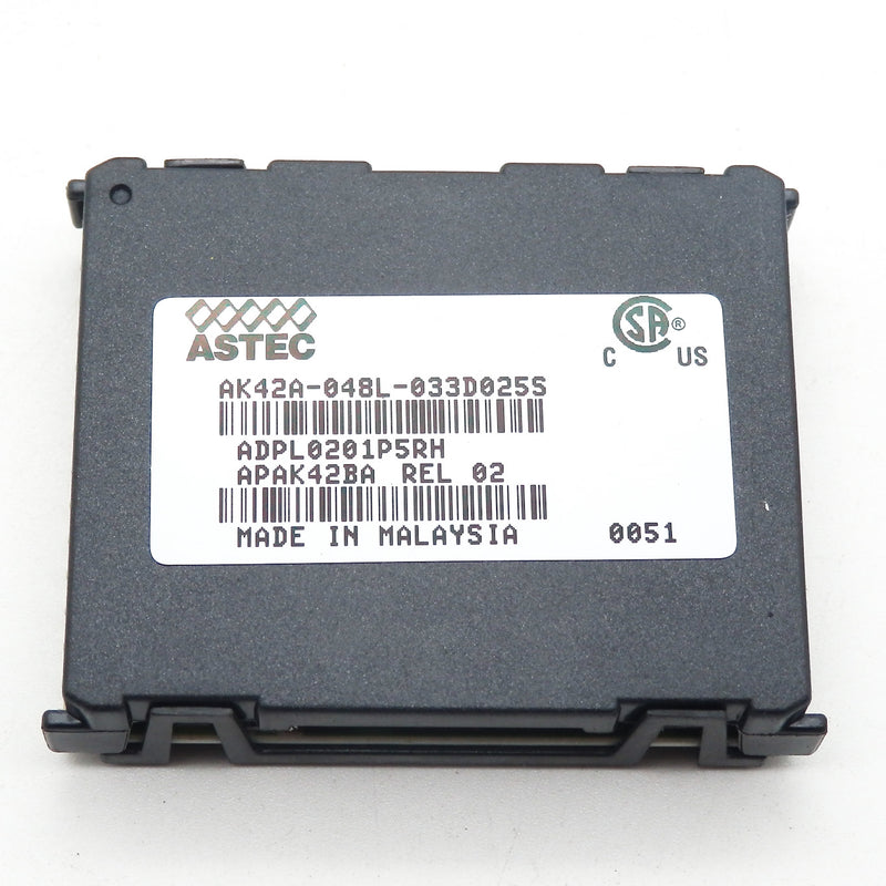 Astec AK42A-048L-033D025S 15W 48V 3.3/2.5V DC-DC Converter
