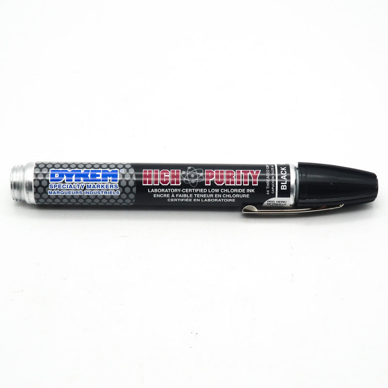 Dykem 44404 High Purity 44 Medium Tip Black Paint Marker
