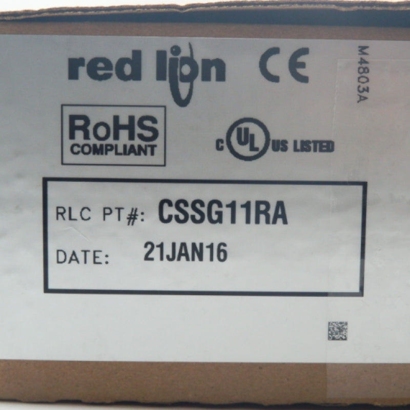 Red Lion Controls CSSG11RA CSSG1 Series Modular Controller