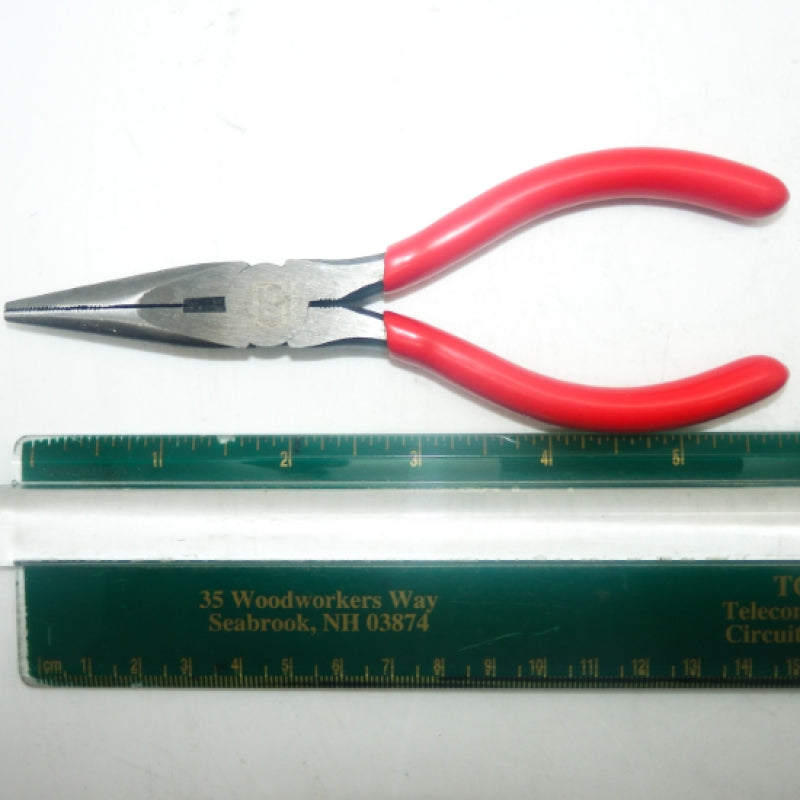 RS Pro 8473756 140mm Straight Tip Needle Nose Pliers