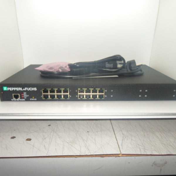 Pepperl & Fuchs ICDM-RX/TCP-16RJ45/RJ45-RM DeviceMaster Serial Device Server