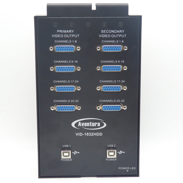 Adventura Technologies VID-1632HDD 32-Port High Density Distribution Amplifier