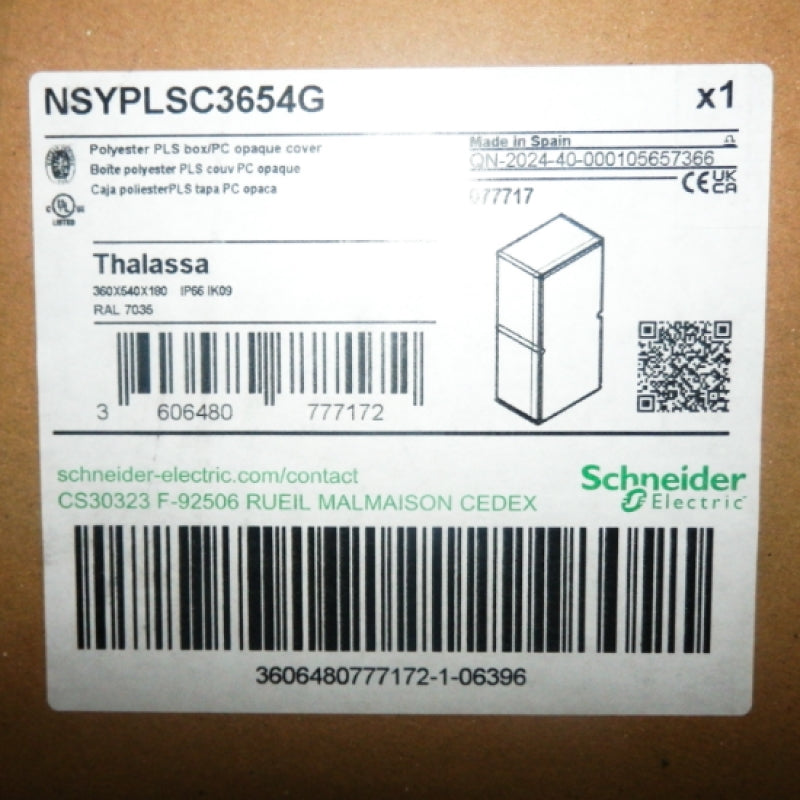 Schneider Electric NSYPLSC3654G IP66 14.17" x 21.26" x 7.09" Polyester PLS Box