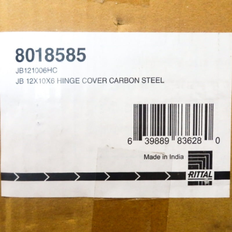 Rittal 8018585 JB121006HC 12H x 10W x 6D in NEMA 4 Steel Junction Box Enclosure