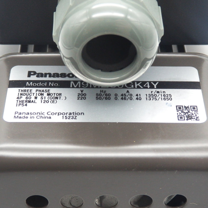 Panasonic M9MZ60GK4Y 60W 200/220VAC Compact AC Geared Motor
