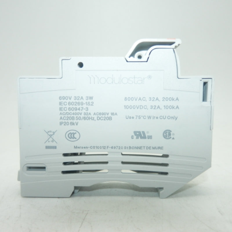 Mersen CUS101 G1062721K 690V 32A 3W Modulastar Compact Fuse Holder