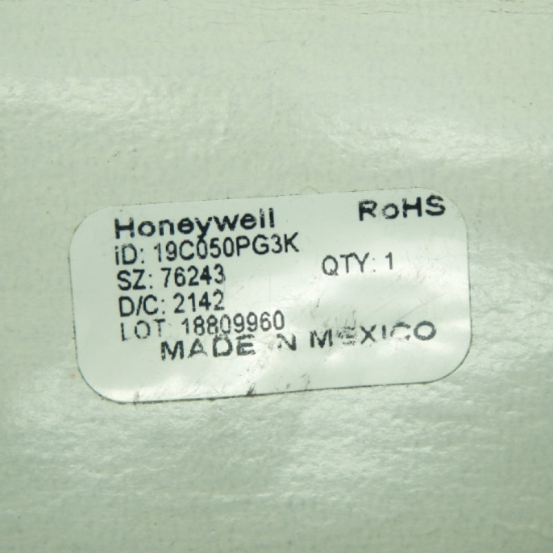 Honeywell 19C050PG3K 19 mm Series Stainless Pressure Sensor