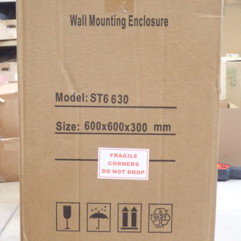 RS Pro 775-5344 600mm x 600mm x 300mm IP66 Steel Wall Box Enclosure ST6 630