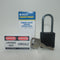 Brady 143150 Lockout/Tagout Series Black 1 1/2" Compact Nylon Padlock