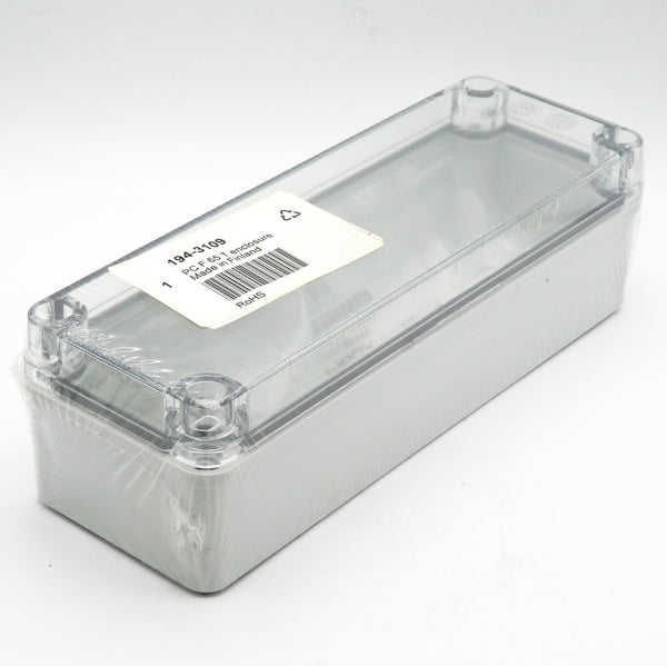 Fibox  PC F 65 T ENCLOSURE 230 x 80 x 65mm Gray Polycarbonate Enclosure