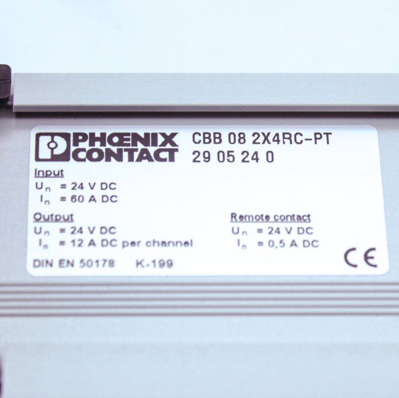 Phoenix Contact 2905240 Potential Distributor Circuit Breaker Board