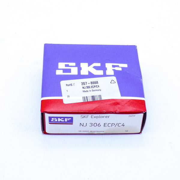 SKF NJ 306 ECP/C4 Single Row NJ Design Cylindrical Roller Bearing