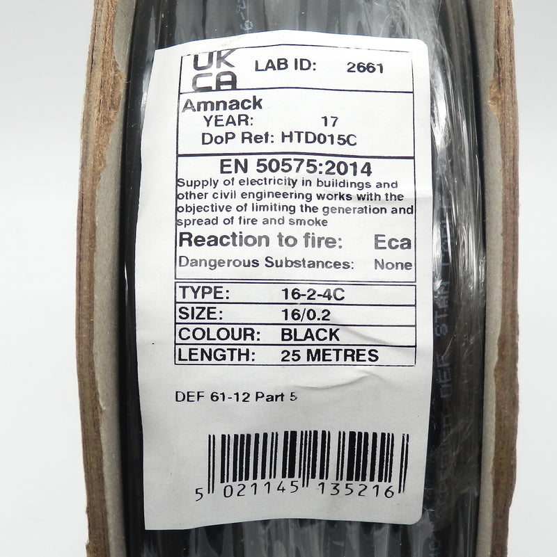 25m Roll of RS Pro 236-9236 Screened Multicore Industrial Cable