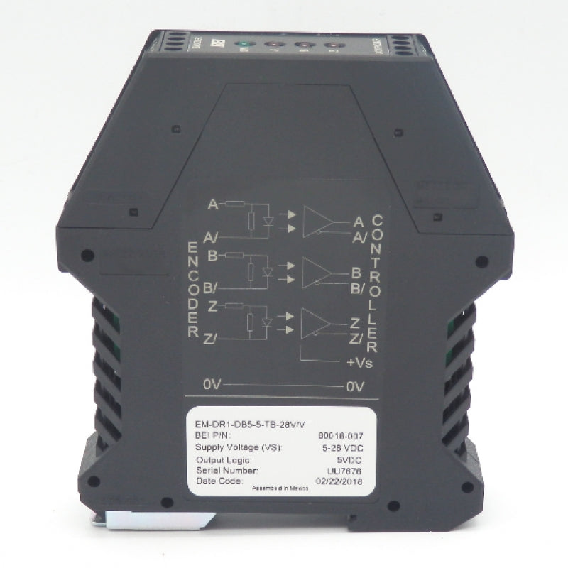 BEI Sensors EM-DR1-DB5 5-TB-28V/V 60016-007 Optical-Isolator Module