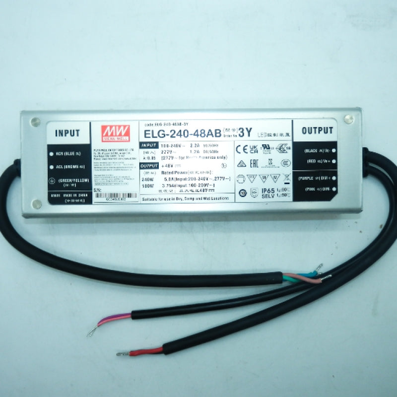 Mean Well ELG-240-48AB-3Y 240W 48V@5A AC-DC Power Supply