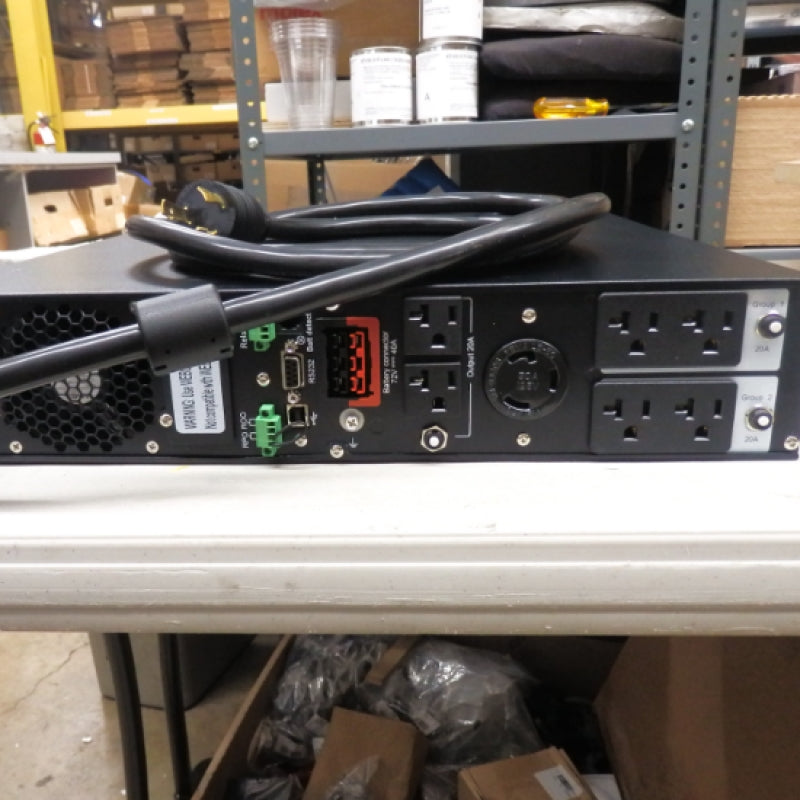 Tripp Lite SU3000RTXLCD2U 3000VA 2700W NEMA L5-30P Double Conversion UPS