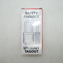 LOK008-L Yellow Safety Lockout Padlock with Key