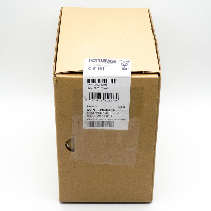 Phoenix Contact 2938617 QUINT-PS-3X400-500AC/24DC/10 Quint 3-Phase Power Supply