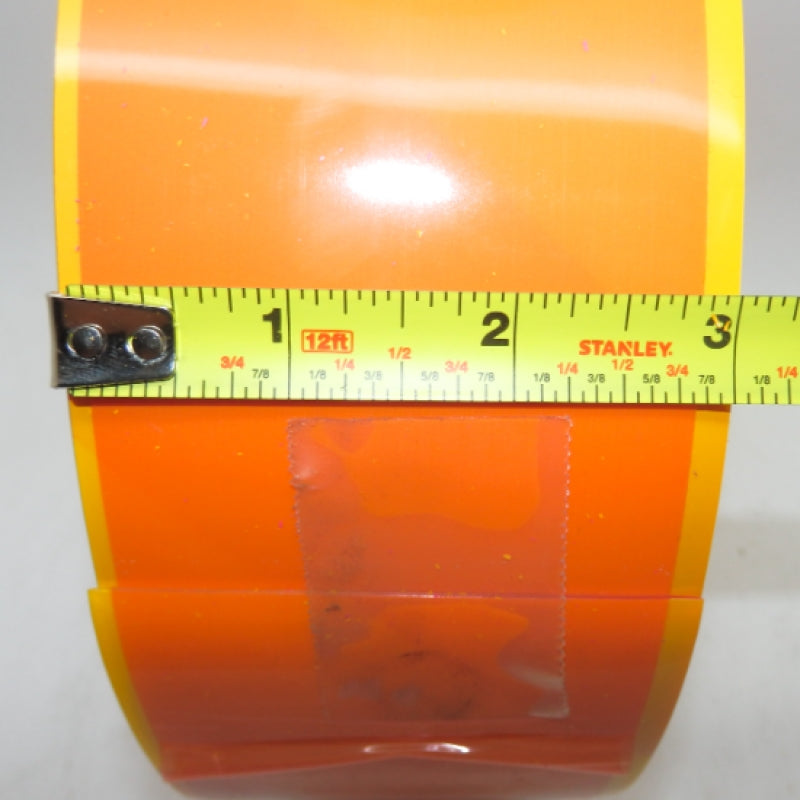 Brady 170066 3"W x 100L Vinyl Magenta/Yellow ToughStripe Max Floor Marking Tape