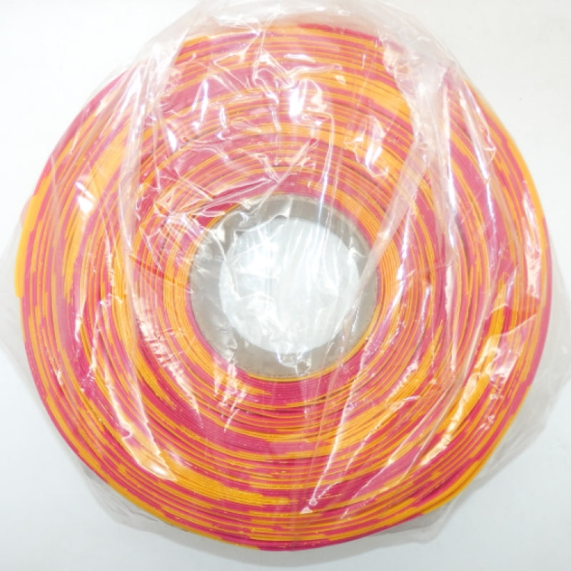 Brady 170066 3"W x 100L Vinyl Magenta/Yellow ToughStripe Max Floor Marking Tape