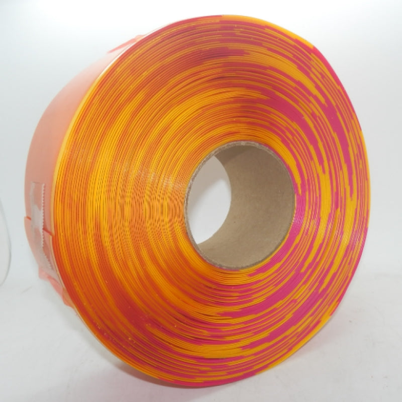Brady 170066 3"W x 100L Vinyl Magenta/Yellow ToughStripe Max Floor Marking Tape