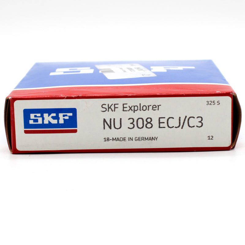 SKF NU 308 ECJ/C3 Single Row NU Design Cylindrical Roller Bearing
