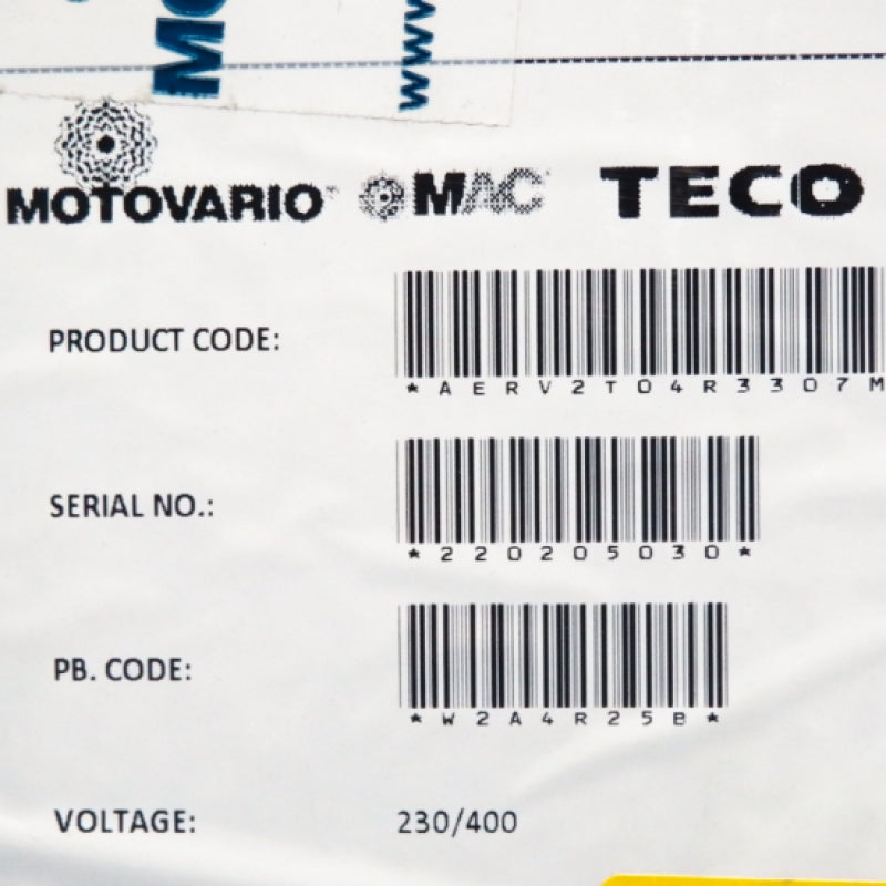 RS Pro 60034-1 3 Phase AC Motor