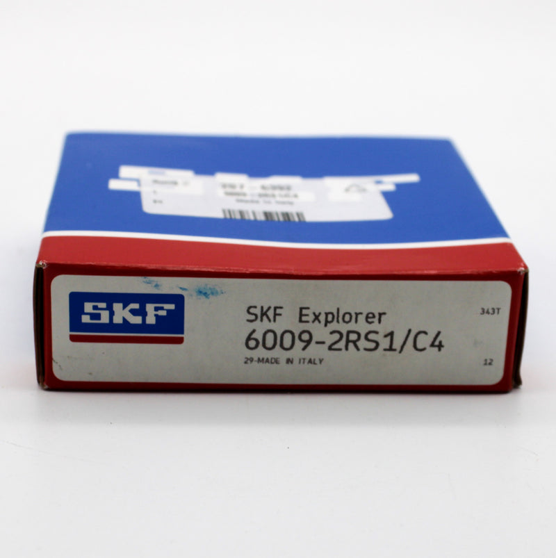 SKF 6009-2RS1/C4 Double Groove Ball Bearing With Seals/Shields