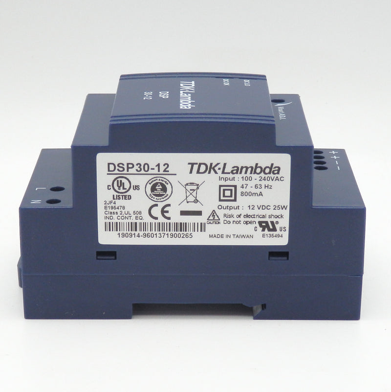 TDK-Lambda DSP30-12 25W 12VDC 2.1A 1-Phase AC-DC Power Supply