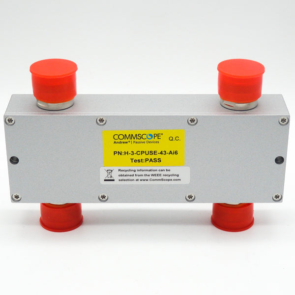 Andrew CommScope H-3-CPUSE-43-AI6 Low PIM Air Dielectric Hybrid Coupler