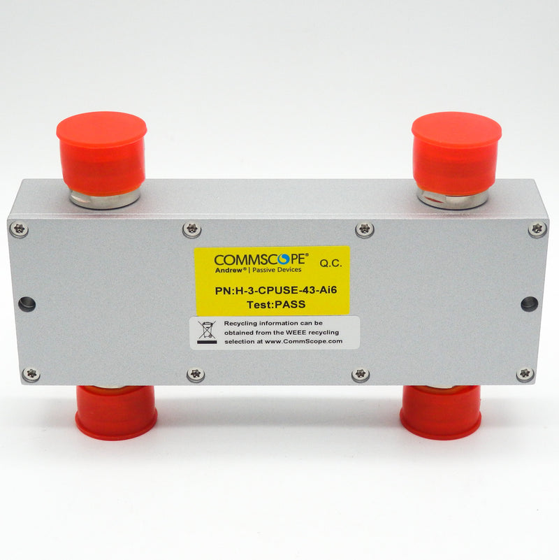 Andrew CommScope H-3-CPUSE-43-AI6 Low PIM Air Dielectric Hybrid Coupler