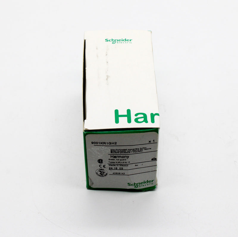 Schneider Electric 9001KR1GH2 600VAC 10A 30MM Type K Pushbutton Switch