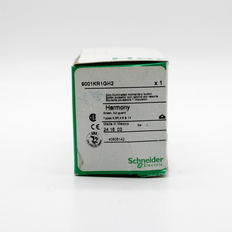 Schneider Electric 9001KR1GH2 600VAC 10A 30MM Type K Pushbutton Switch