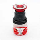 Schneider Electric 9001SKR8RH25 Non-Illuminated Red Mesh 1NC-1NC Pushbutton