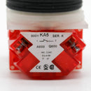Schneider Electric 9001SKR8RH25 Non-Illuminated Red Mesh 1NC-1NC Pushbutton