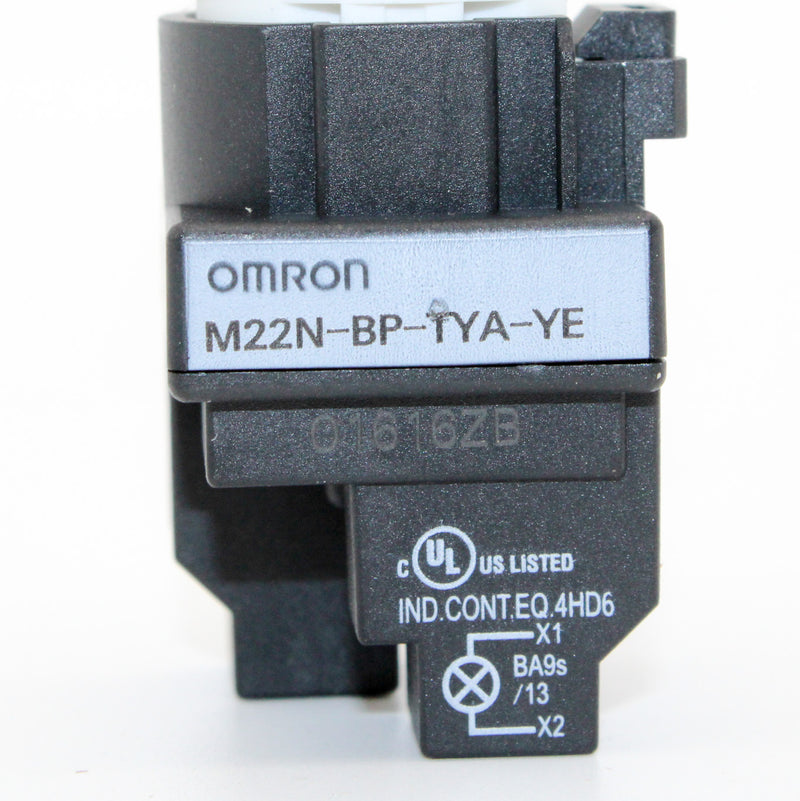 Omron Automation M22N-BP-TYA-YE 22mm Projected Yellow Indicator – Primelec