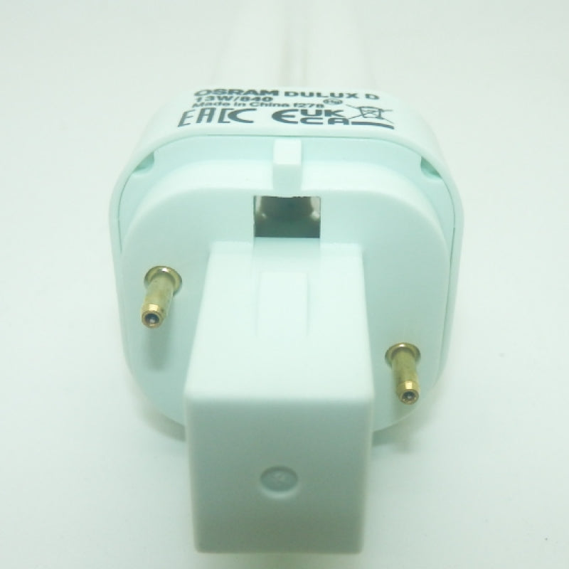 Osram 13W/840 Dulux D Lumilux Cool White 2-Pin Lamp