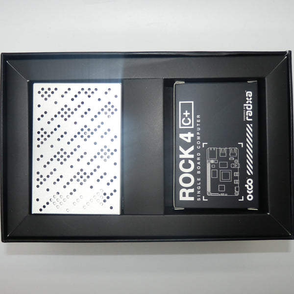 OKdo Rock 4C+ Starter Kit Rock 4 Model C+ Single Board Computer Starter Kit