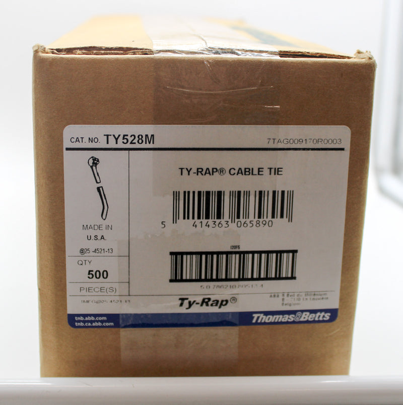500 Pack of Thomas & Betts TY528M Ty-Rap Nylon 14.2" Cable Tie