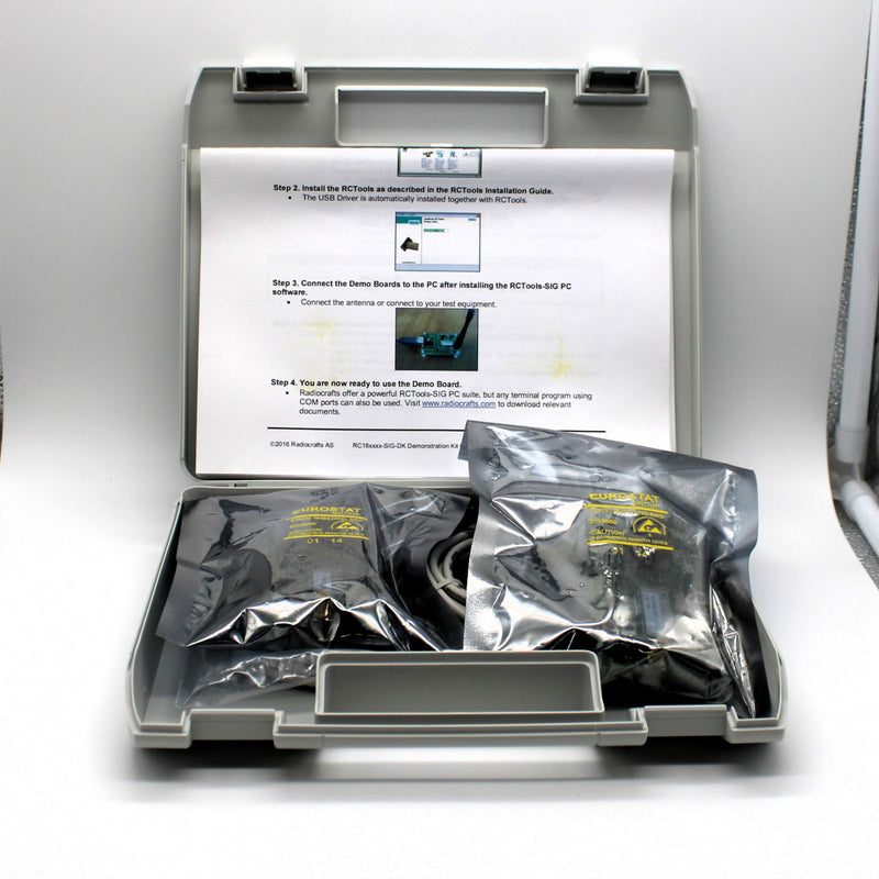 Radiocrafts RC1682-SIG-DK Sigfox Quick Start Demonstration Kit