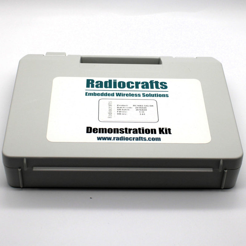 Radiocrafts RC1682-SIG-DK Sigfox Quick Start Demonstration Kit