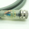 2 Pack Bulgin PXPPNP12FBF04ACL010PVC M12 A-Coding 4-Pin Female Sensor Cable